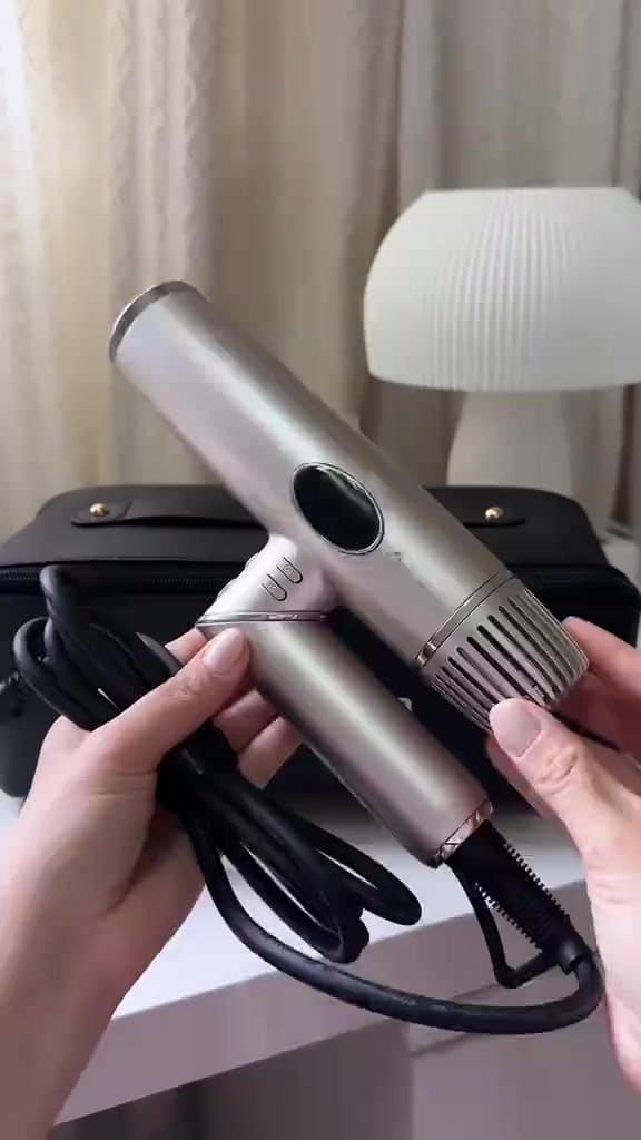 Secador Turbo Flex 3 em 1 Dobrável Bivolt — Compacto, Potente e Ideal para Viagens