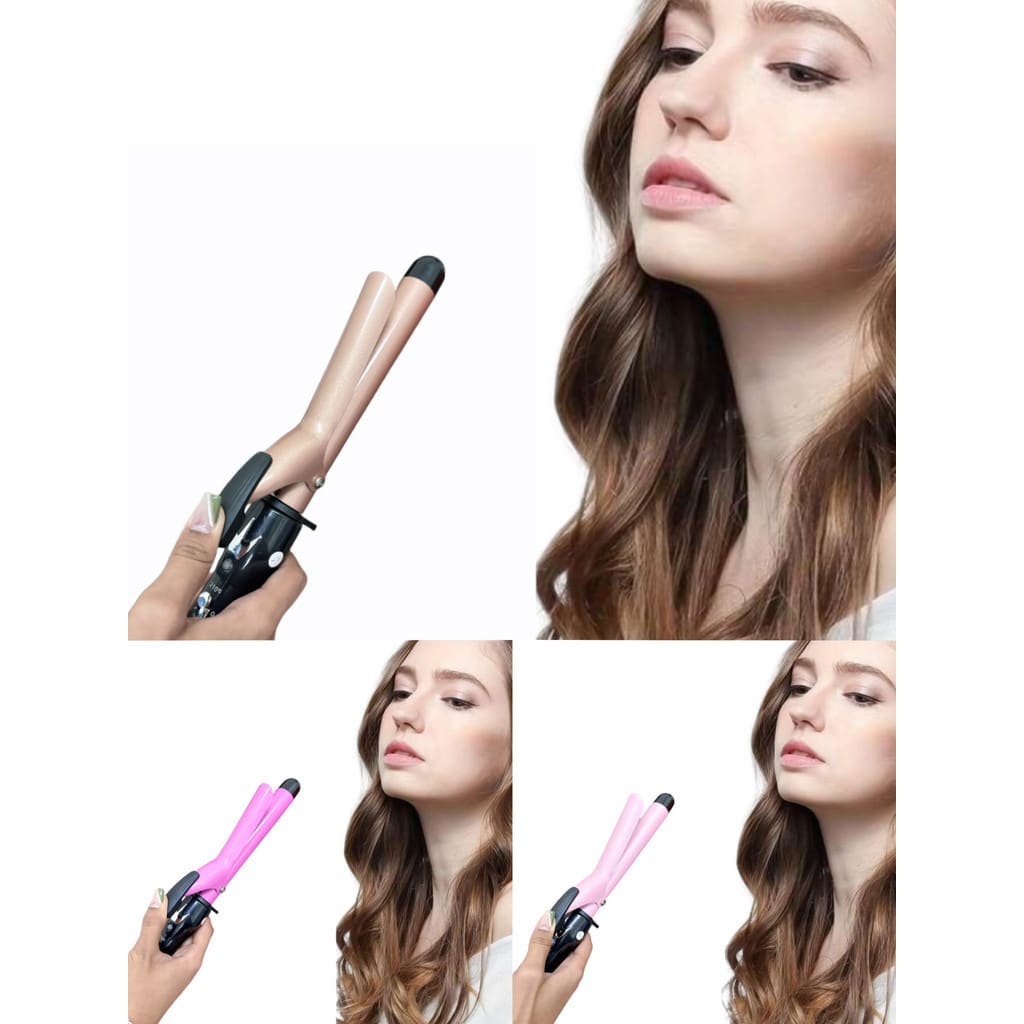 Modelador de Cachos Profissional com Cabo Giratório 360° — Ondas Perfeitas com 64% OFF!
